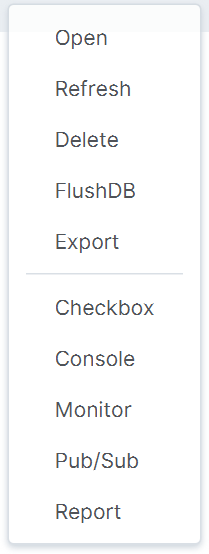 Right-click Menu